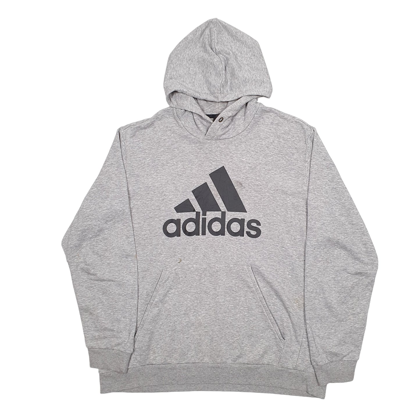 Mens Grey Adidas  Hoodie Jumper