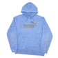 Mens Blue Puma  Hoodie Jumper