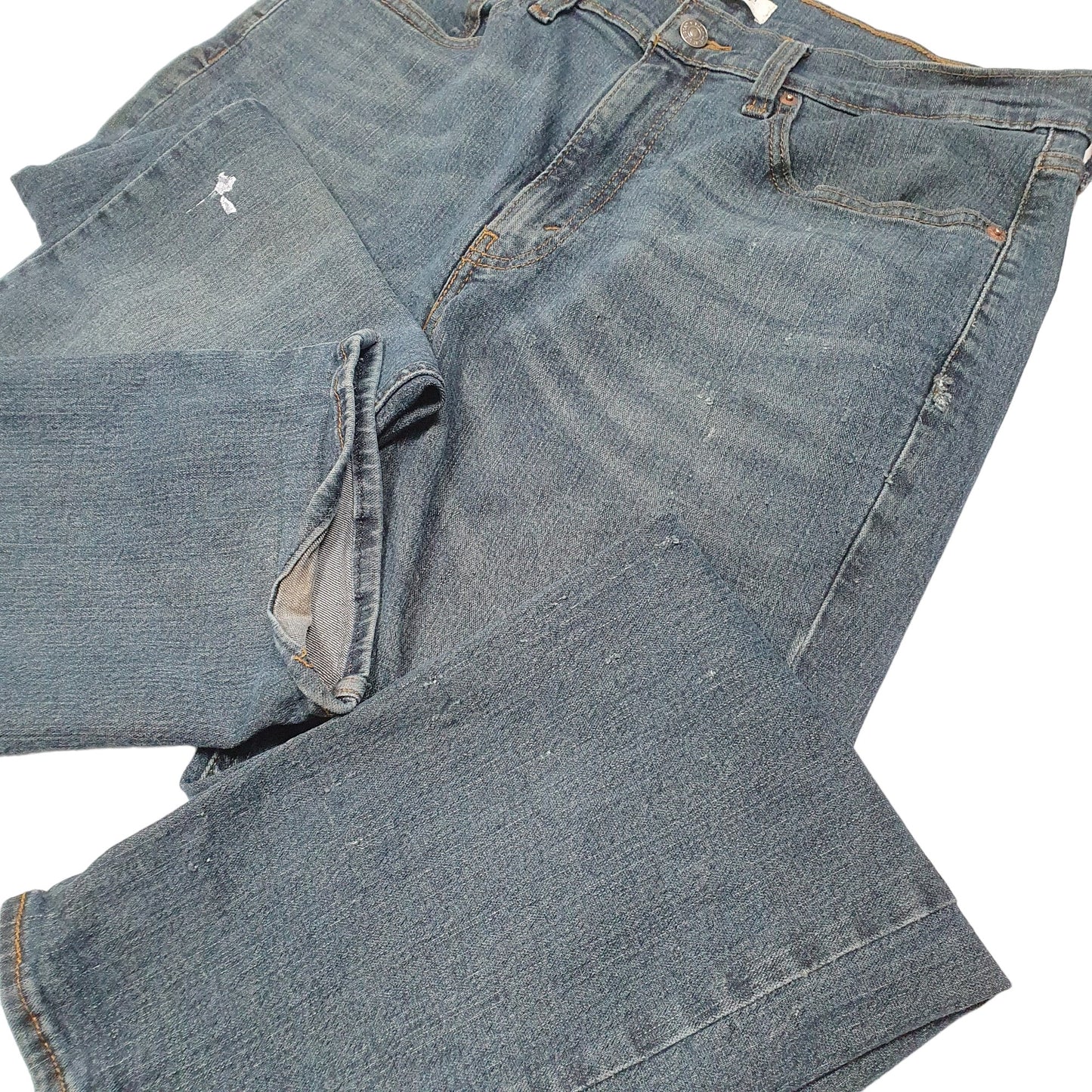 Mens Blue Levis Stretch Signature JeansW34 L32