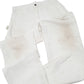Mens White Dickies Painter Decorator Carpenter Trousers