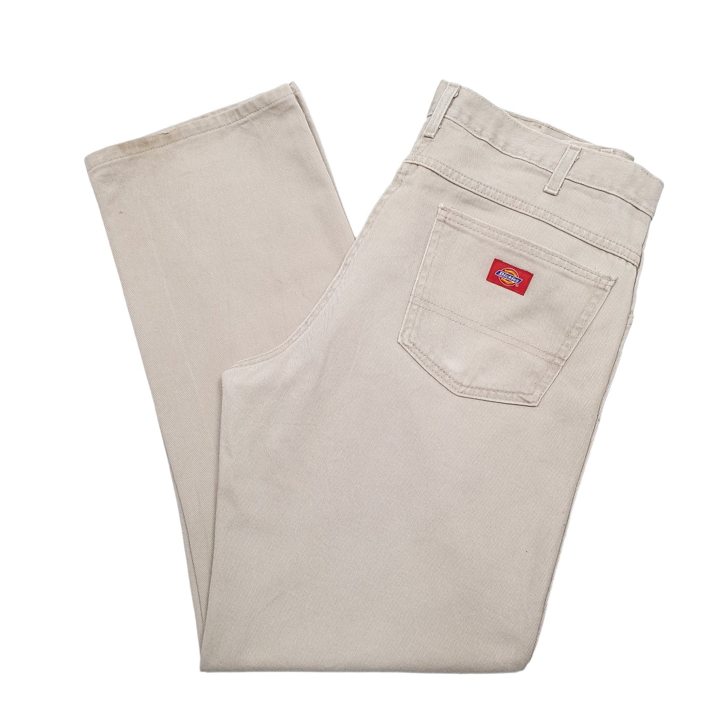 Mens Cream Dickies Carpenter Carpenter JeansW36 L33