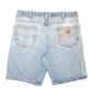 Mens Blue Carhartt Carpenter Denim Shorts
