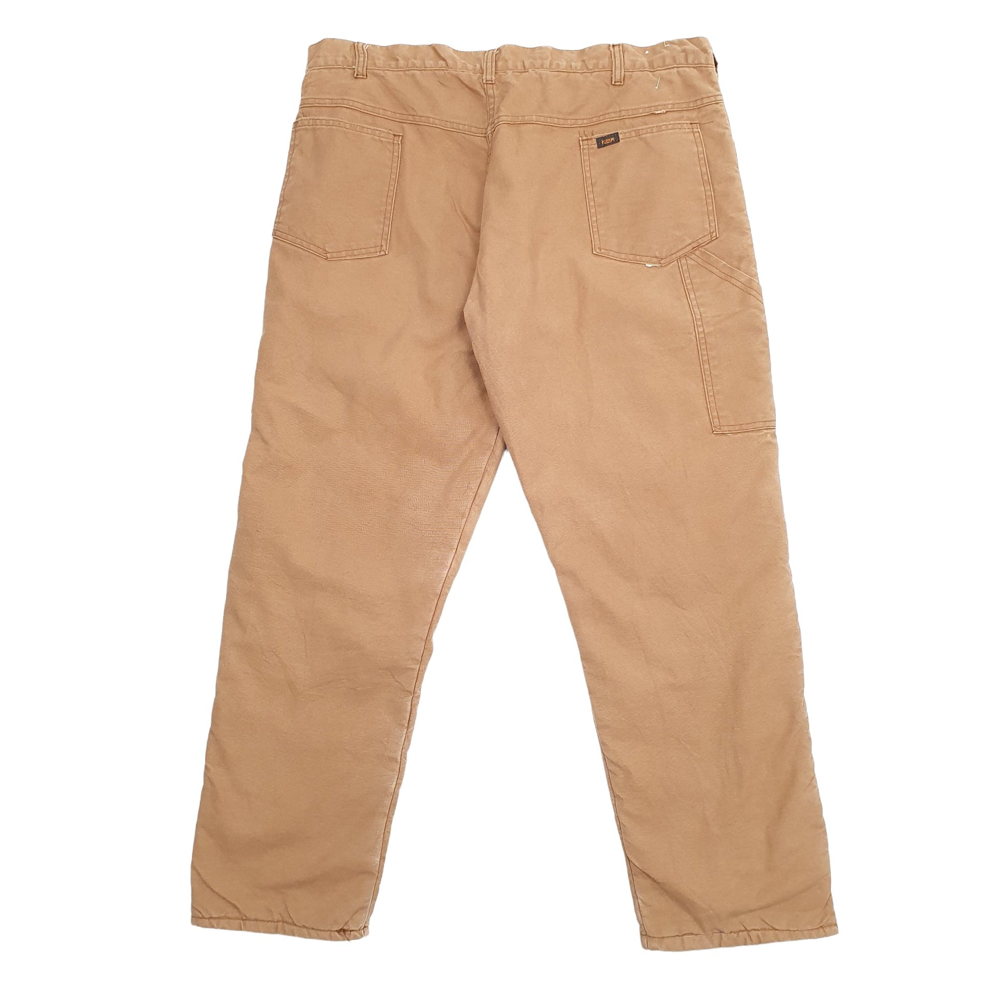Mens Brown Key Lined Carpenter Trousers
