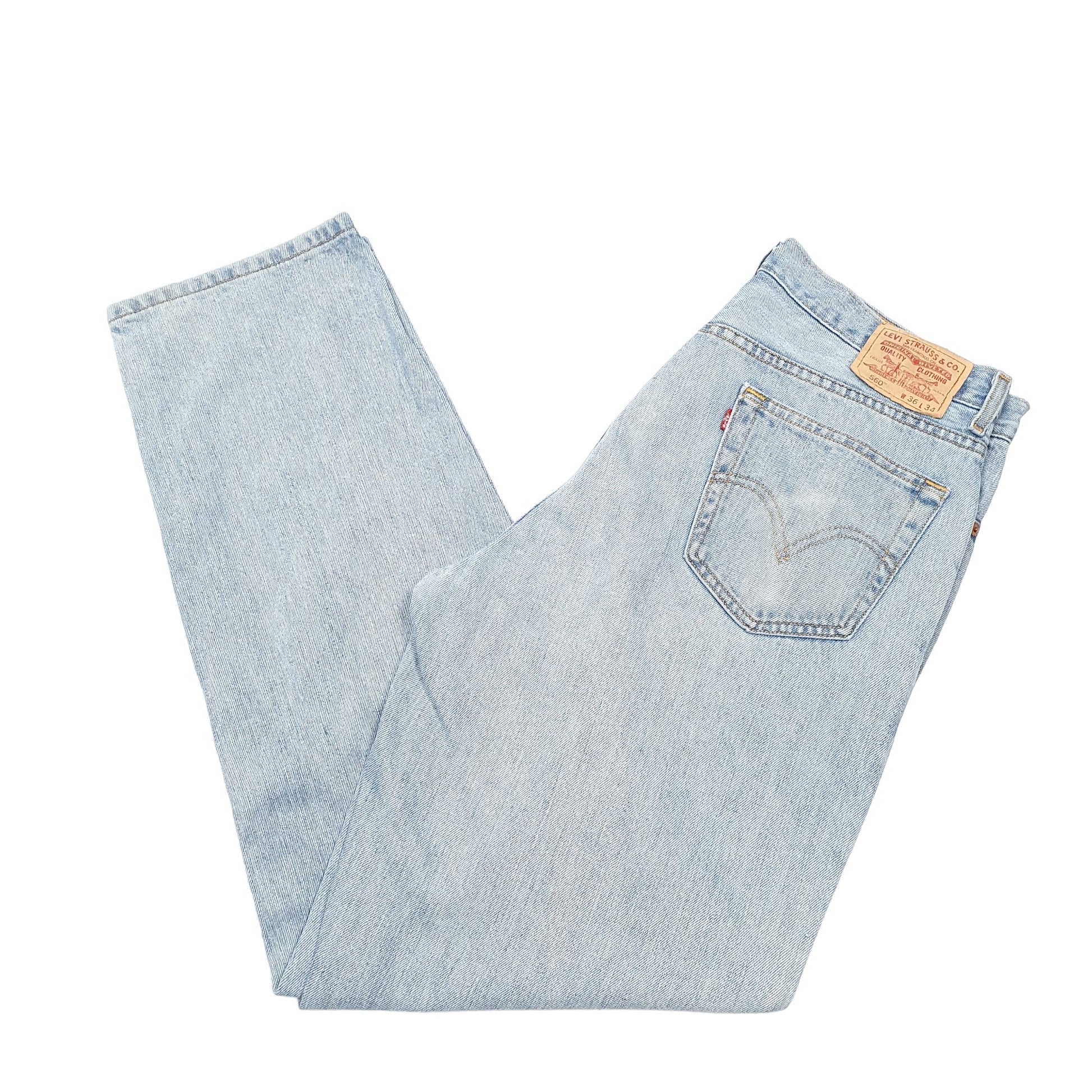 Mens Blue Levis  560 JeansW36 L34