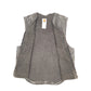 Mens Grey Carhartt V13MOS Vintage 2001 Union Made in USA Sherpa Vest Gilet  Coat