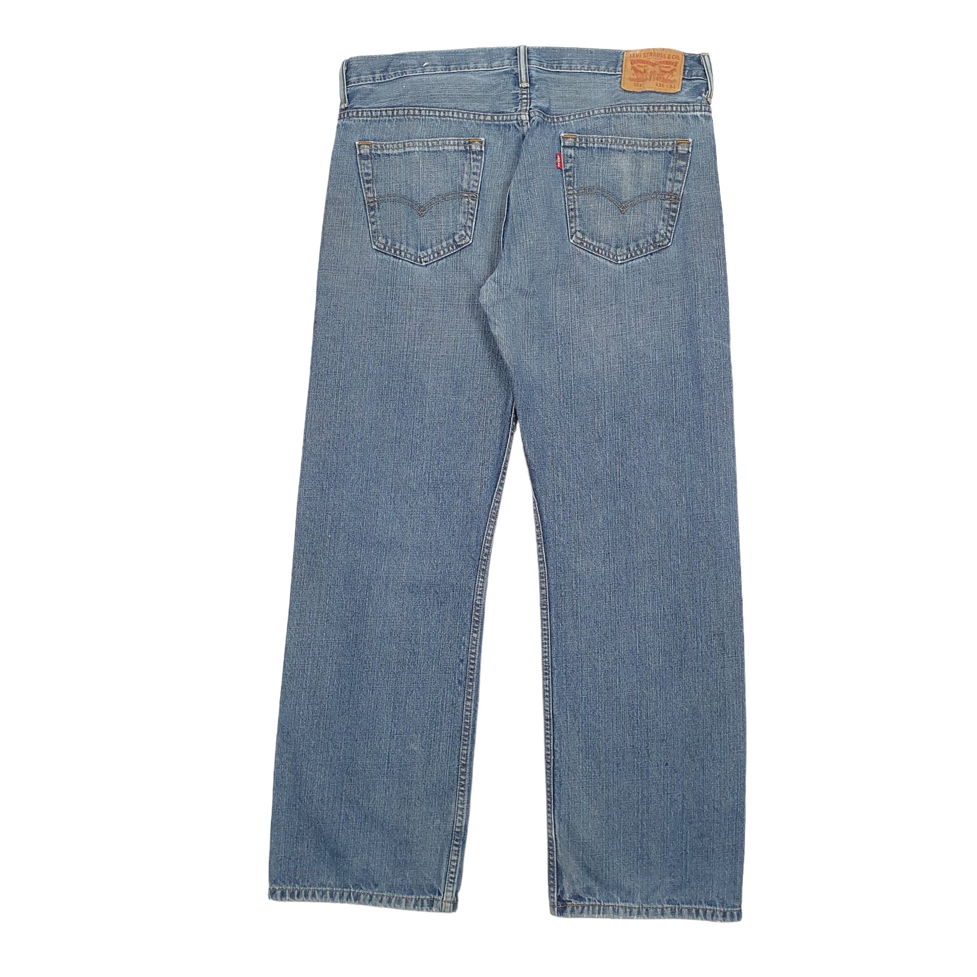 Mens Blue Levis  569 JeansW38 L33