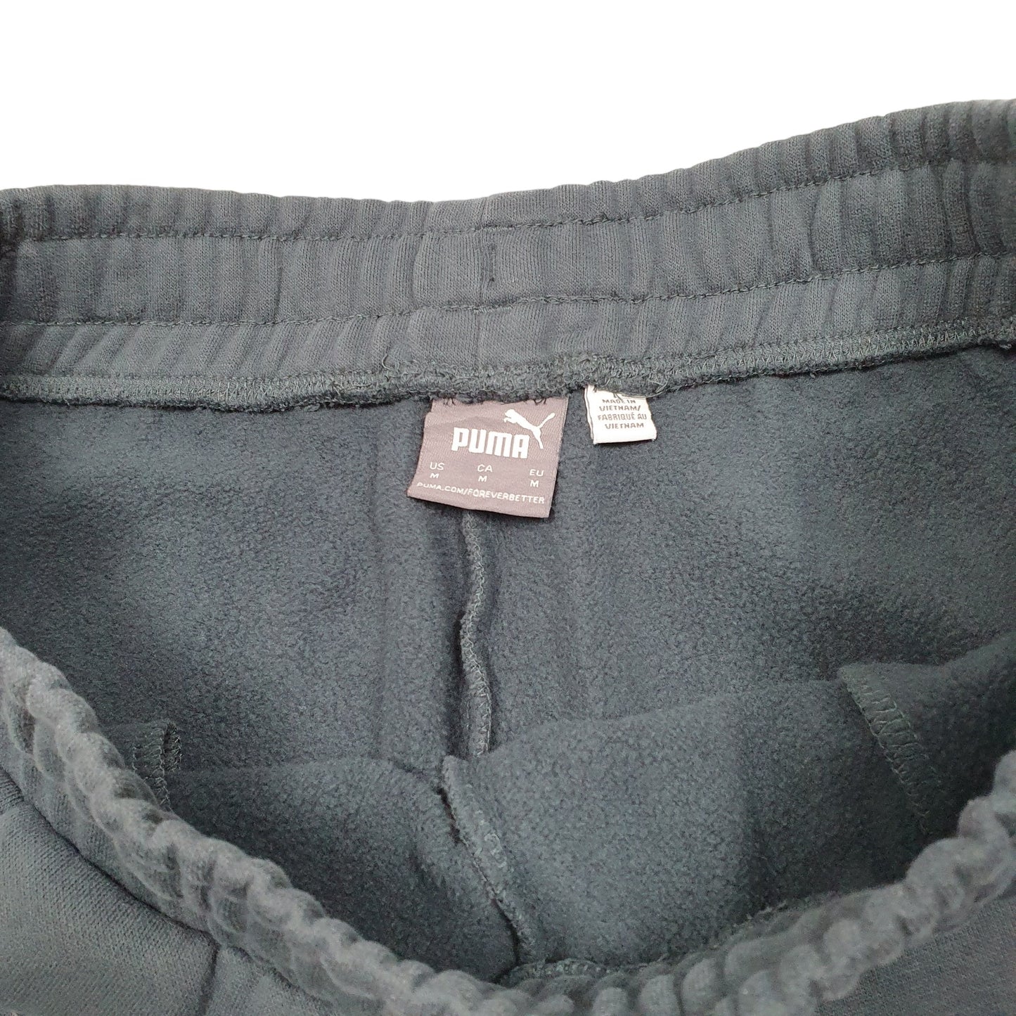 Mens Green Puma  Jogger Trousers