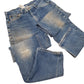 Mens Blue Carhartt Relaxed B230 JeansW34 L34