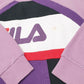 Mens Purple Fila  Crewneck Jumper