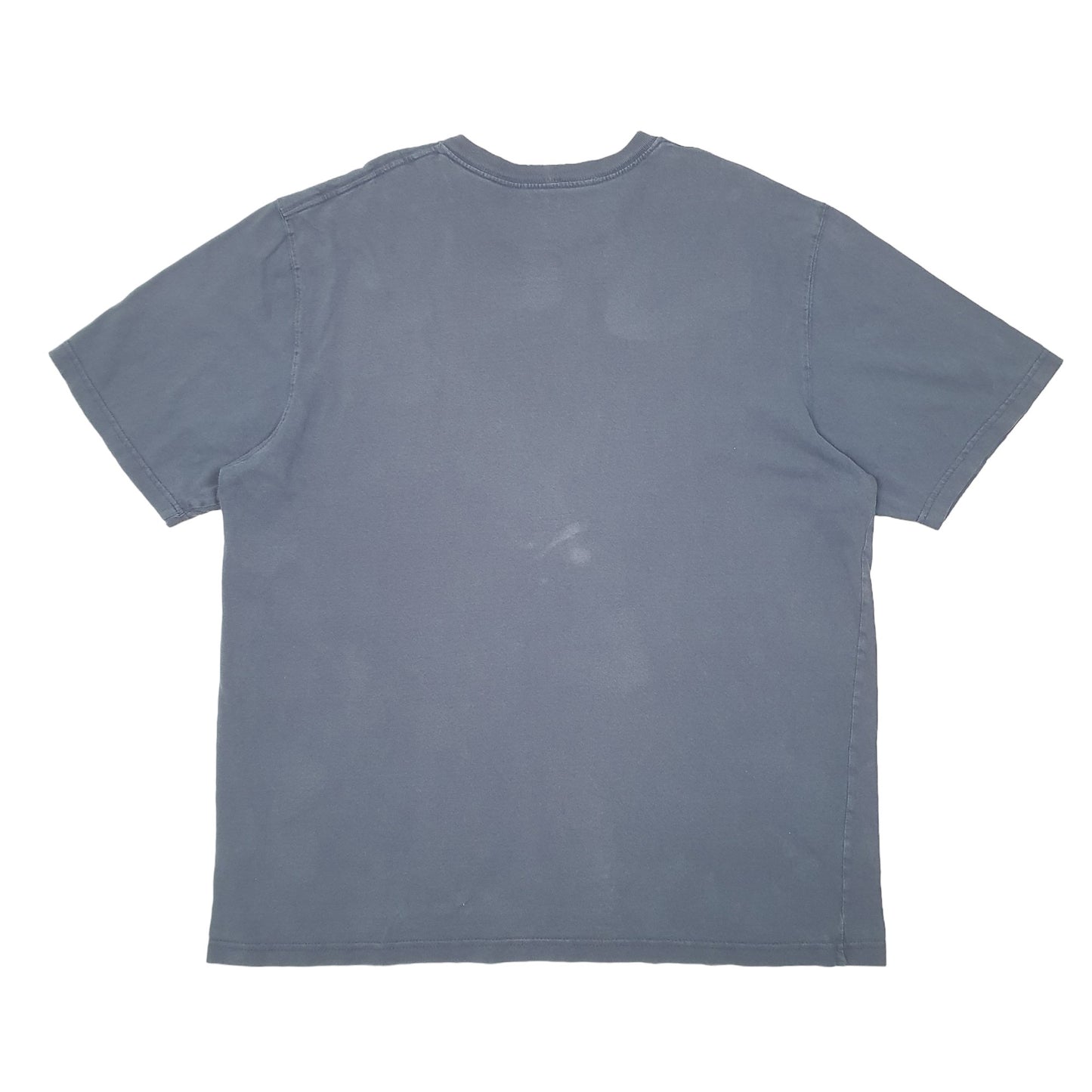 Mens Navy Carhartt Carpenter Short Sleeve T Shirt