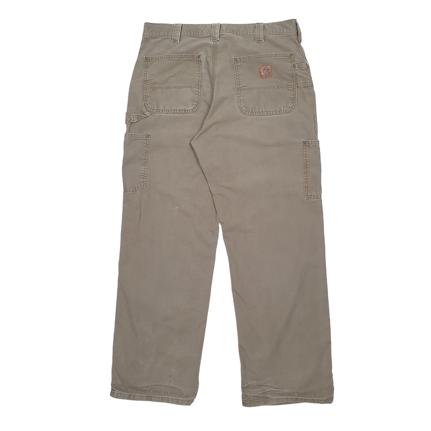 Mens Olive Carhartt  Carpenter Trousers
