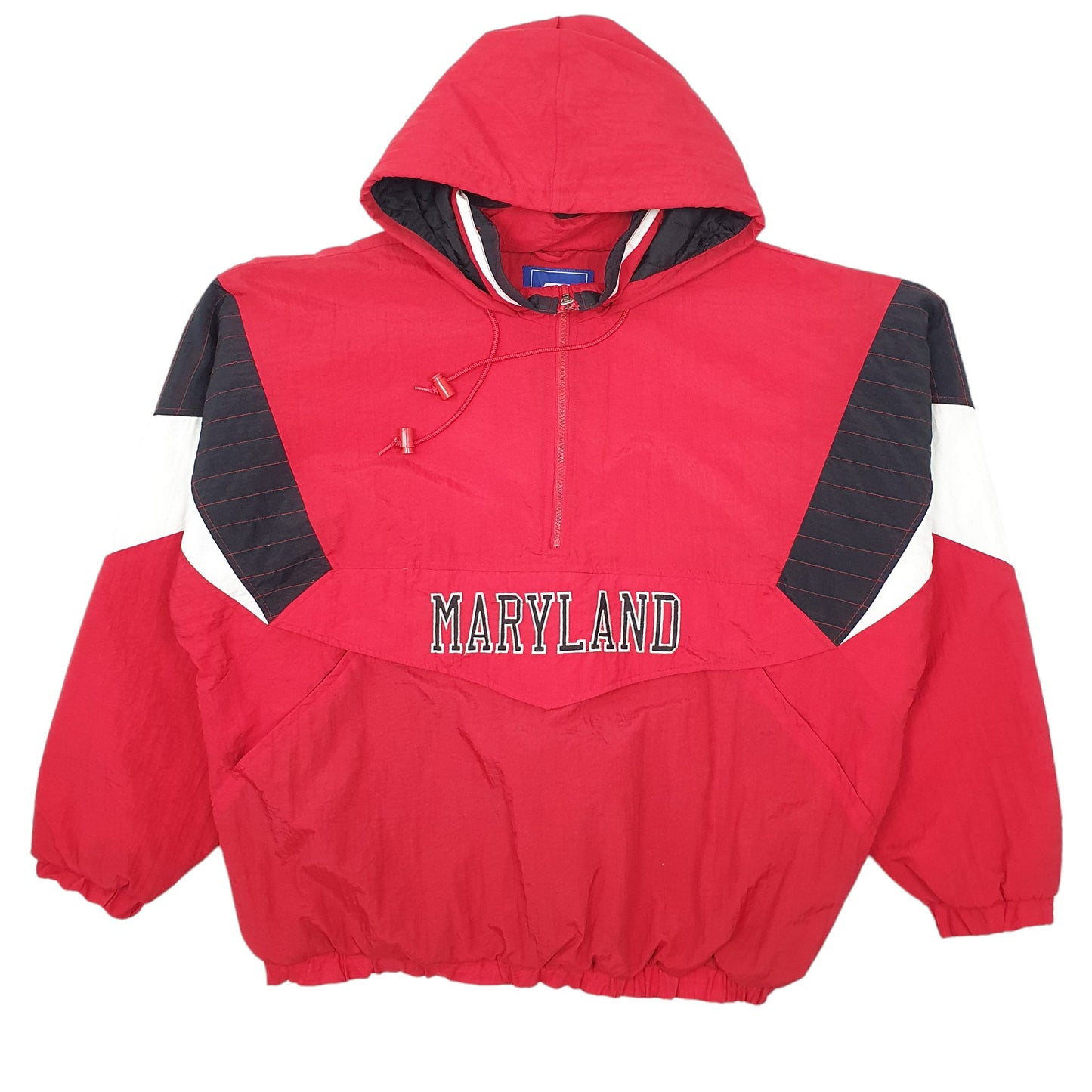 Mens Red Starter USA College Maryland  Coat