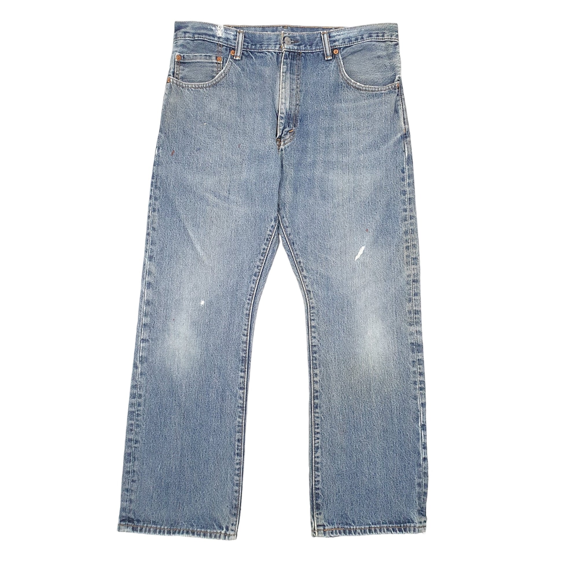 Mens Blue Levis  517 JeansW35 L30
