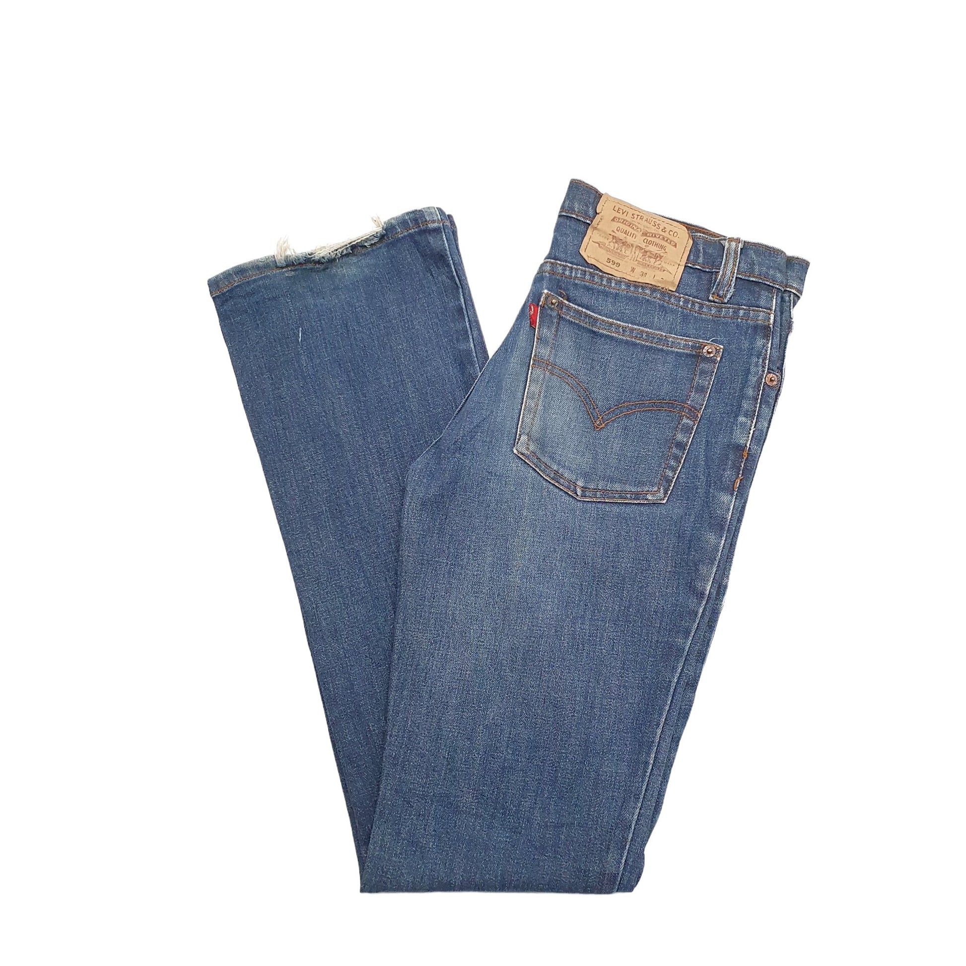 Mens Blue Levis  599 JeansW31 L32