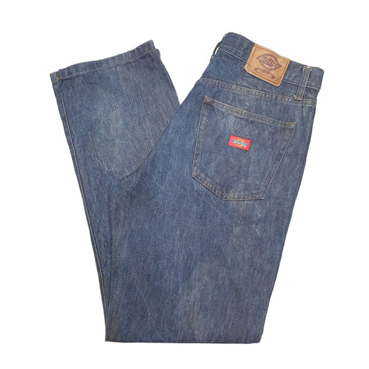 Mens Blue Dickies  Straight JeansW34 L32