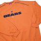 Mens Orange NFL Chicago Bears American Football Crewneck Jumper