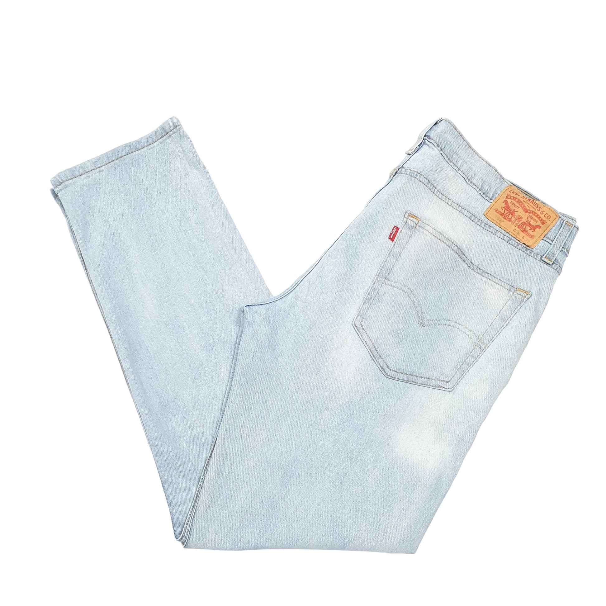 Mens Blue Levis Stretch 502 JeansW38 L32