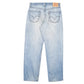 Mens Blue Levis  550 JeansW34 L32