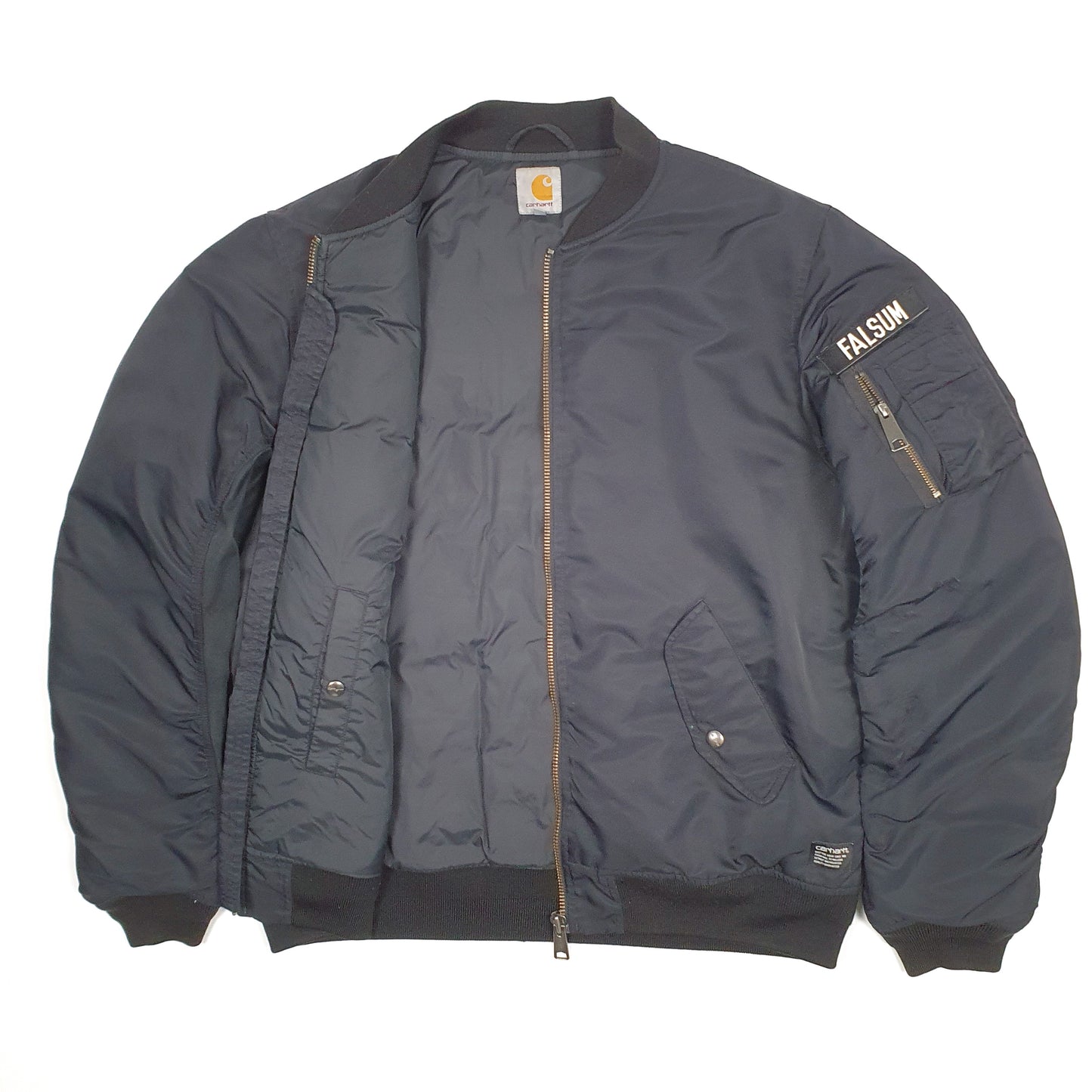 Mens Black Carhartt Ashton  Coat