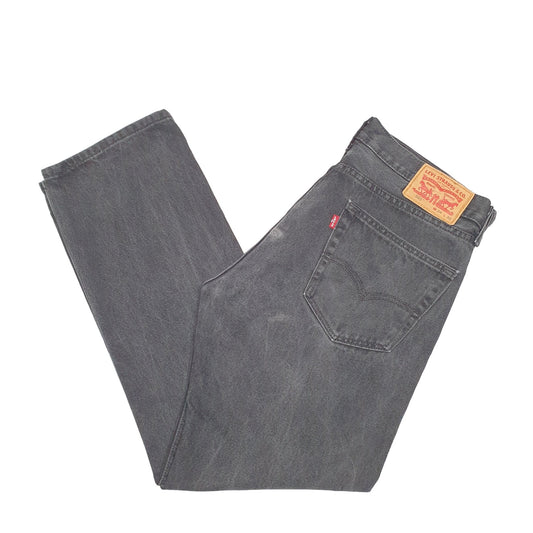 Mens Black Levis  505 JeansW34 L30