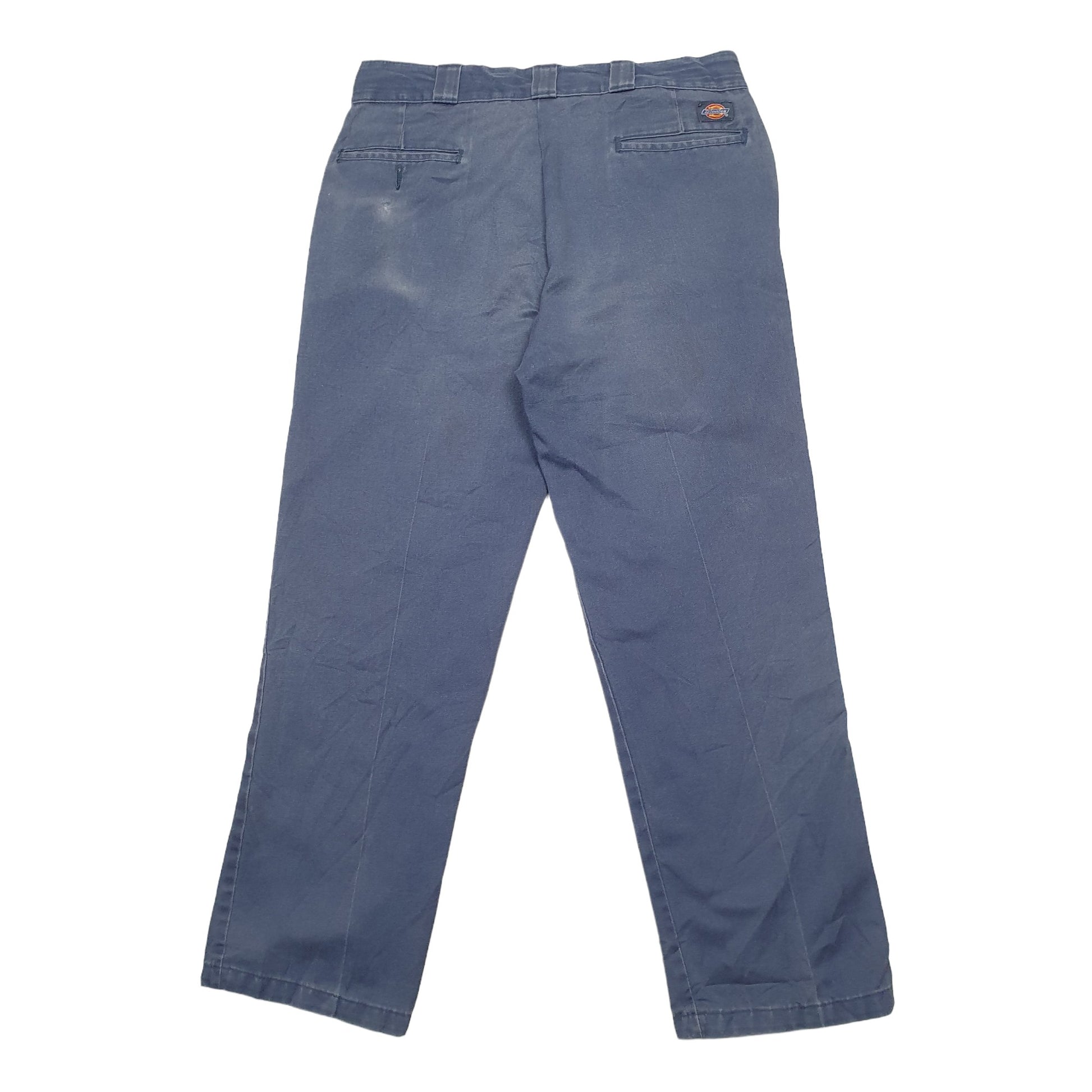 Mens Blue Dickies  Chino Trousers