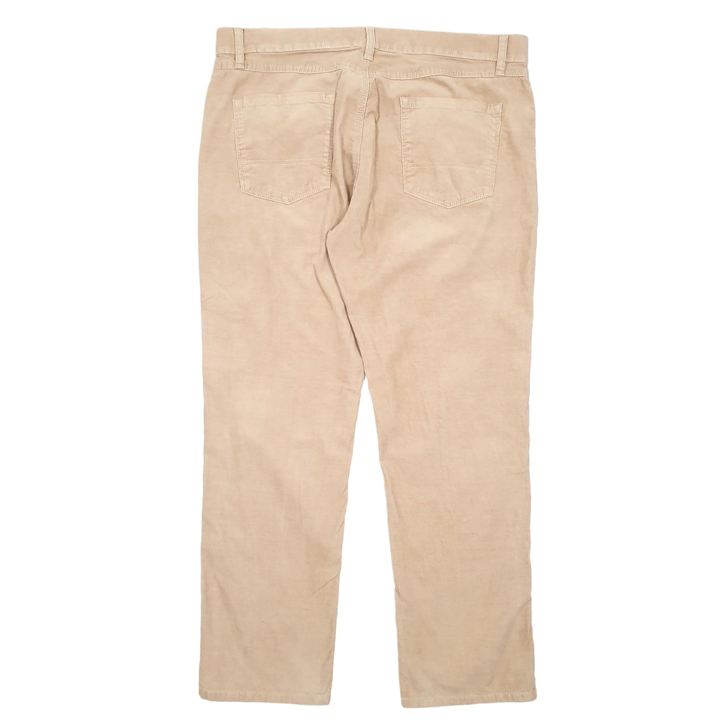 Mens Tan Tommy Hilfiger  Corduroy Trousers