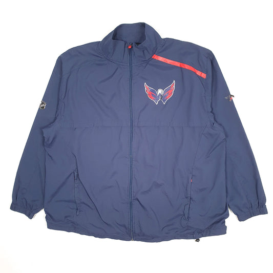 Mens Navy NHL Washington Capitals Ice Hockey  Coat