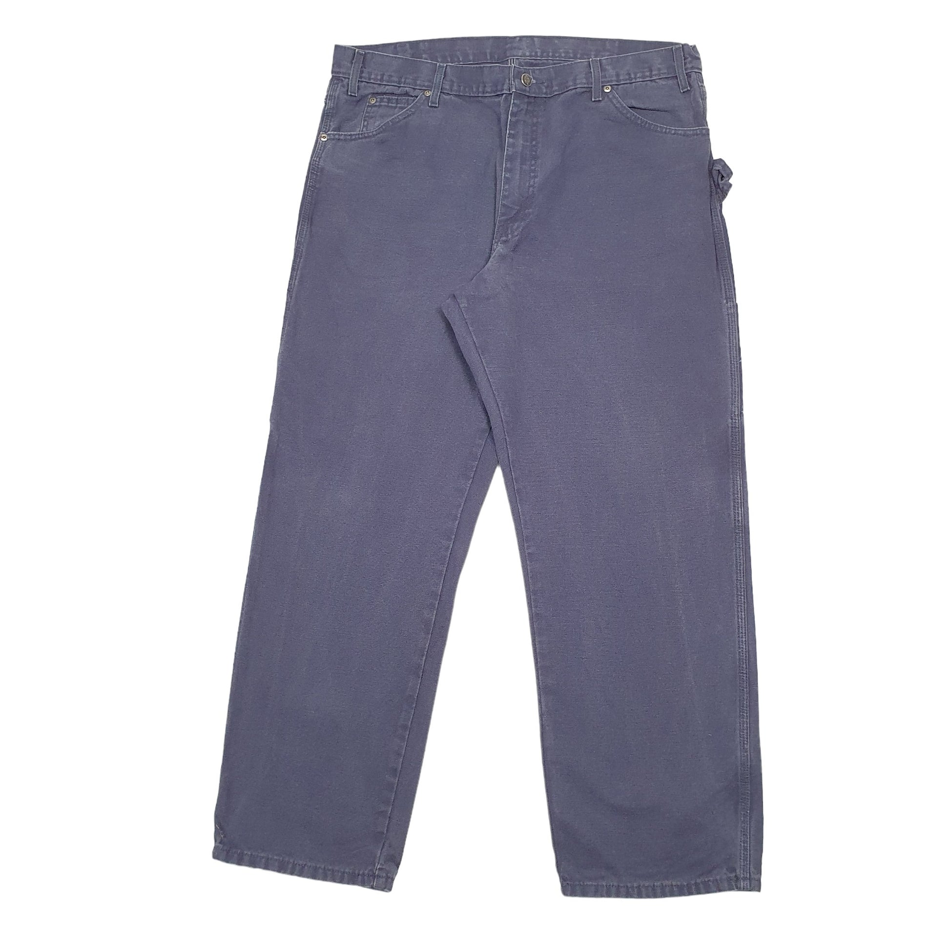 Mens Blue Dickies  Carpenter Trousers