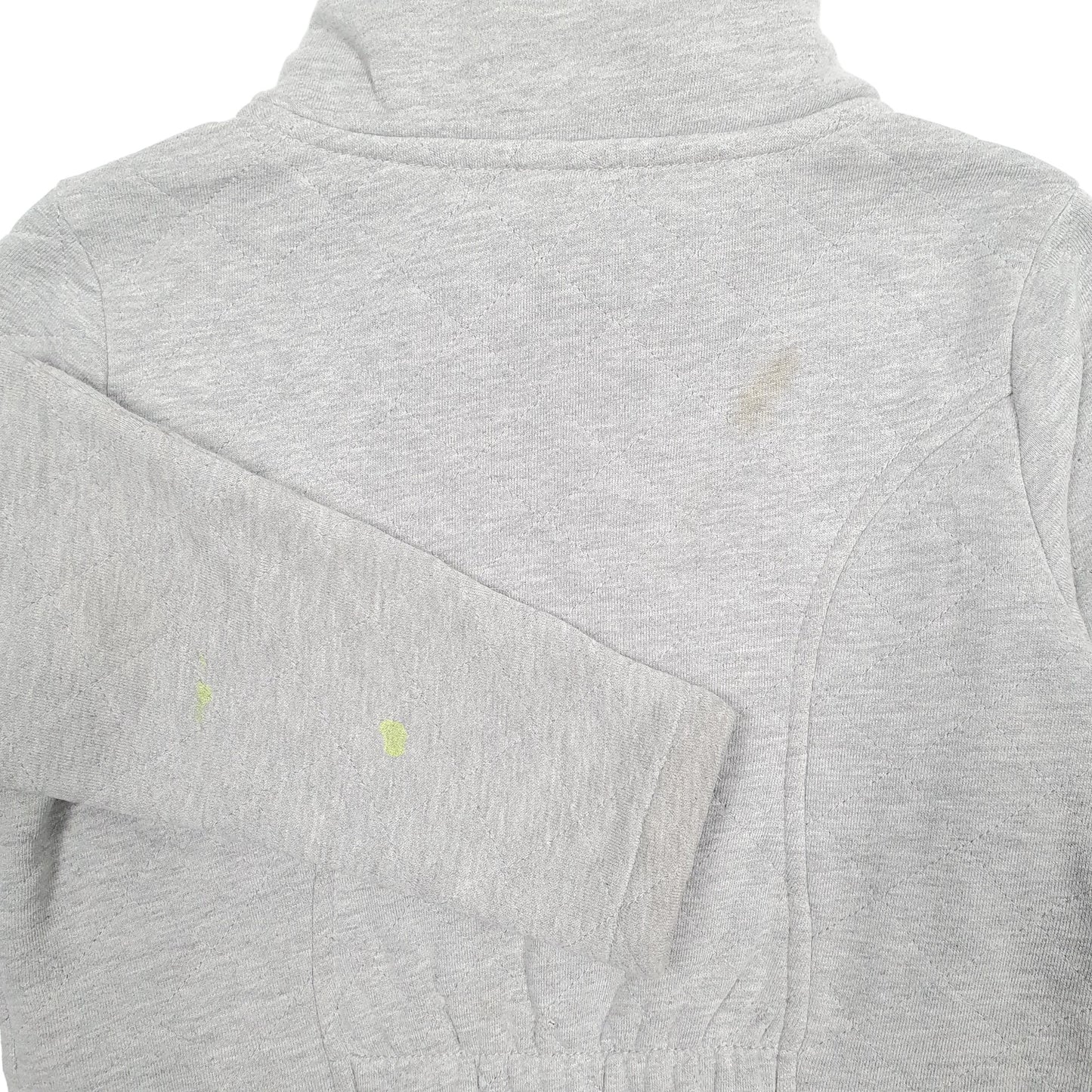 Womens Grey The North Face Longline Trench Fleece Full Zip Jumper