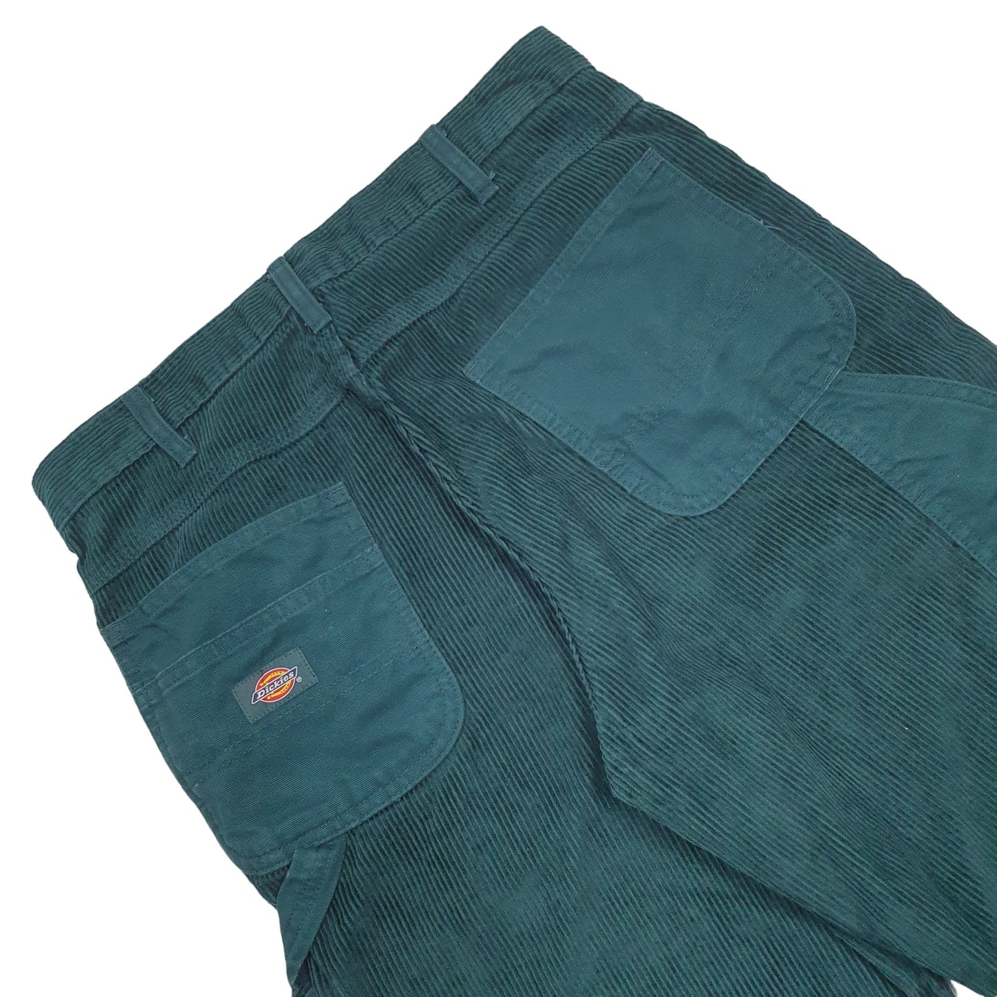 Mens Green Dickies  Corduroy Trousers