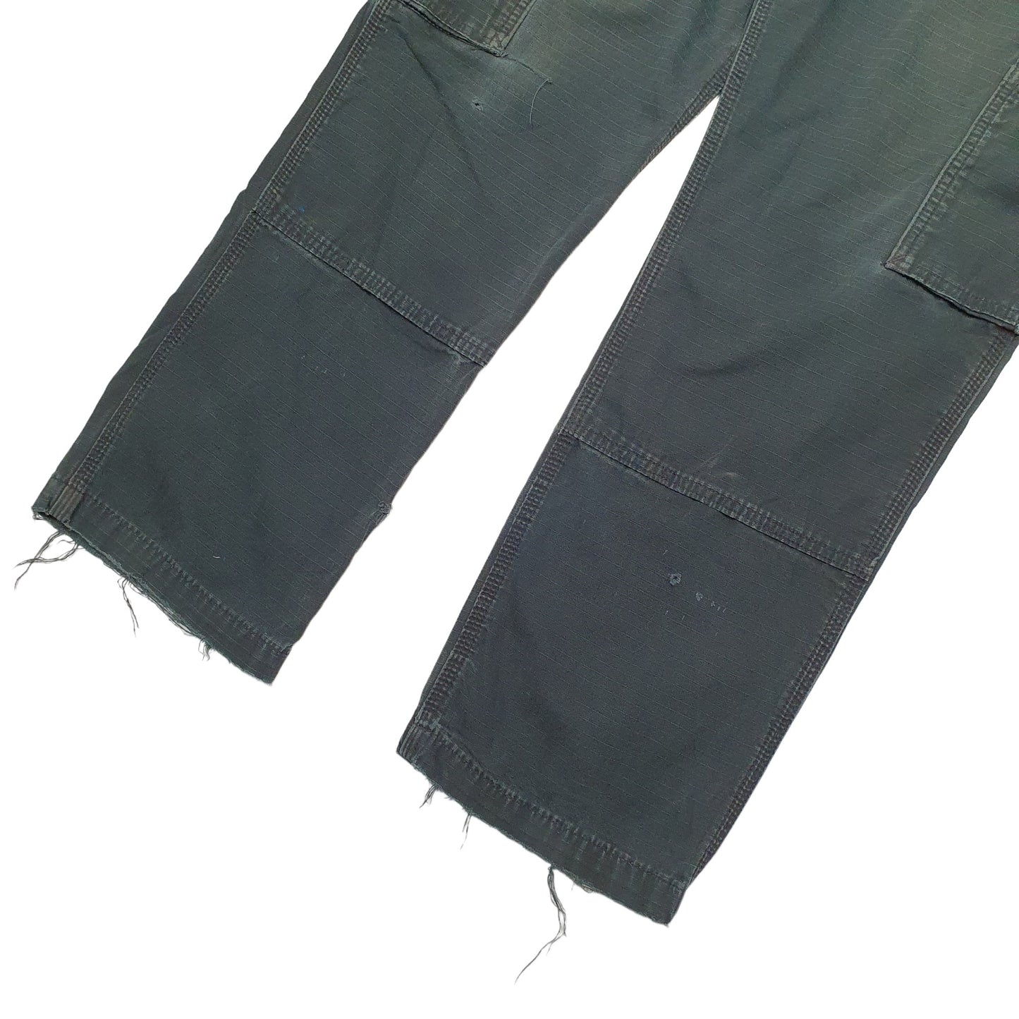 Mens Black Carhartt B342 Cargo Trousers