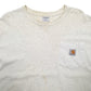 Mens Grey Carhartt  Short Sleeve T Shirt
