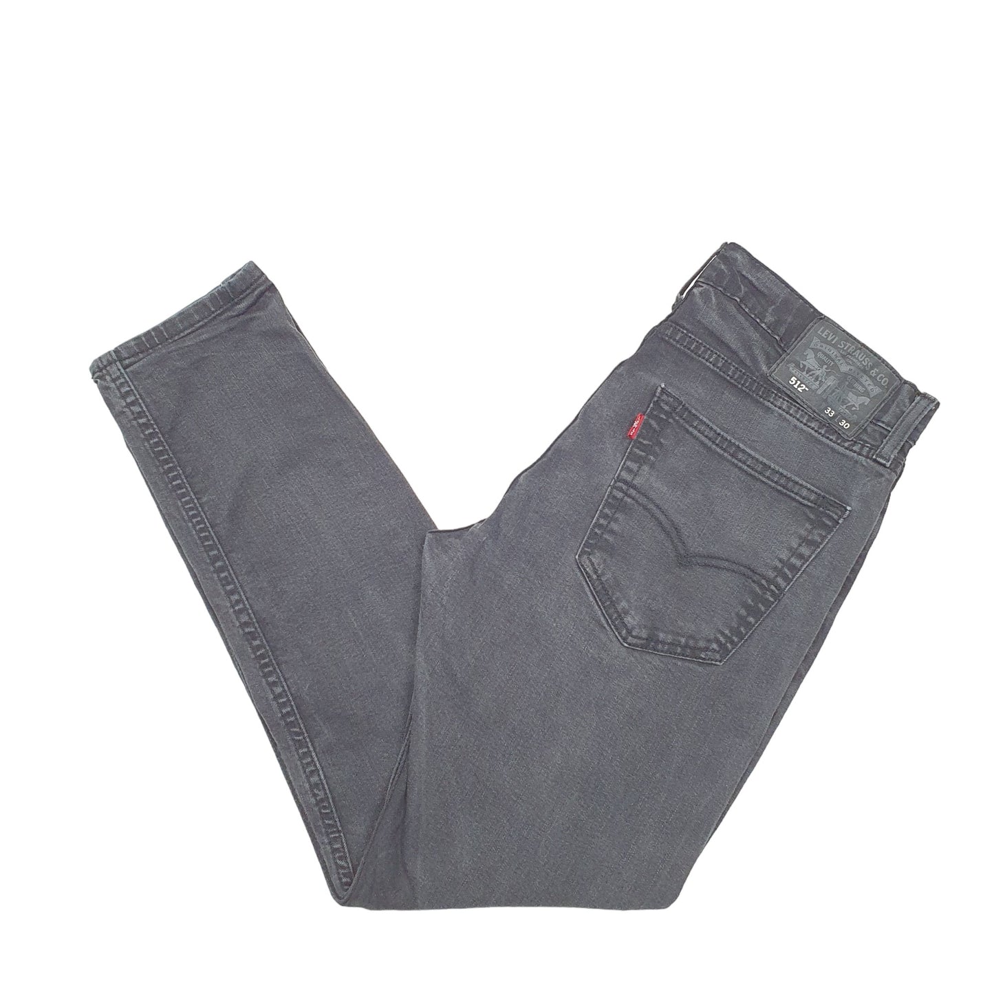 Mens Black Levis  512 JeansW33 L28