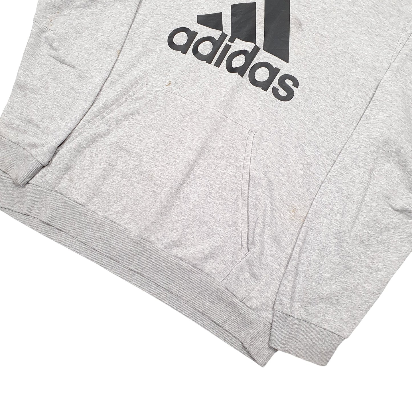 Mens Grey Adidas  Hoodie Jumper