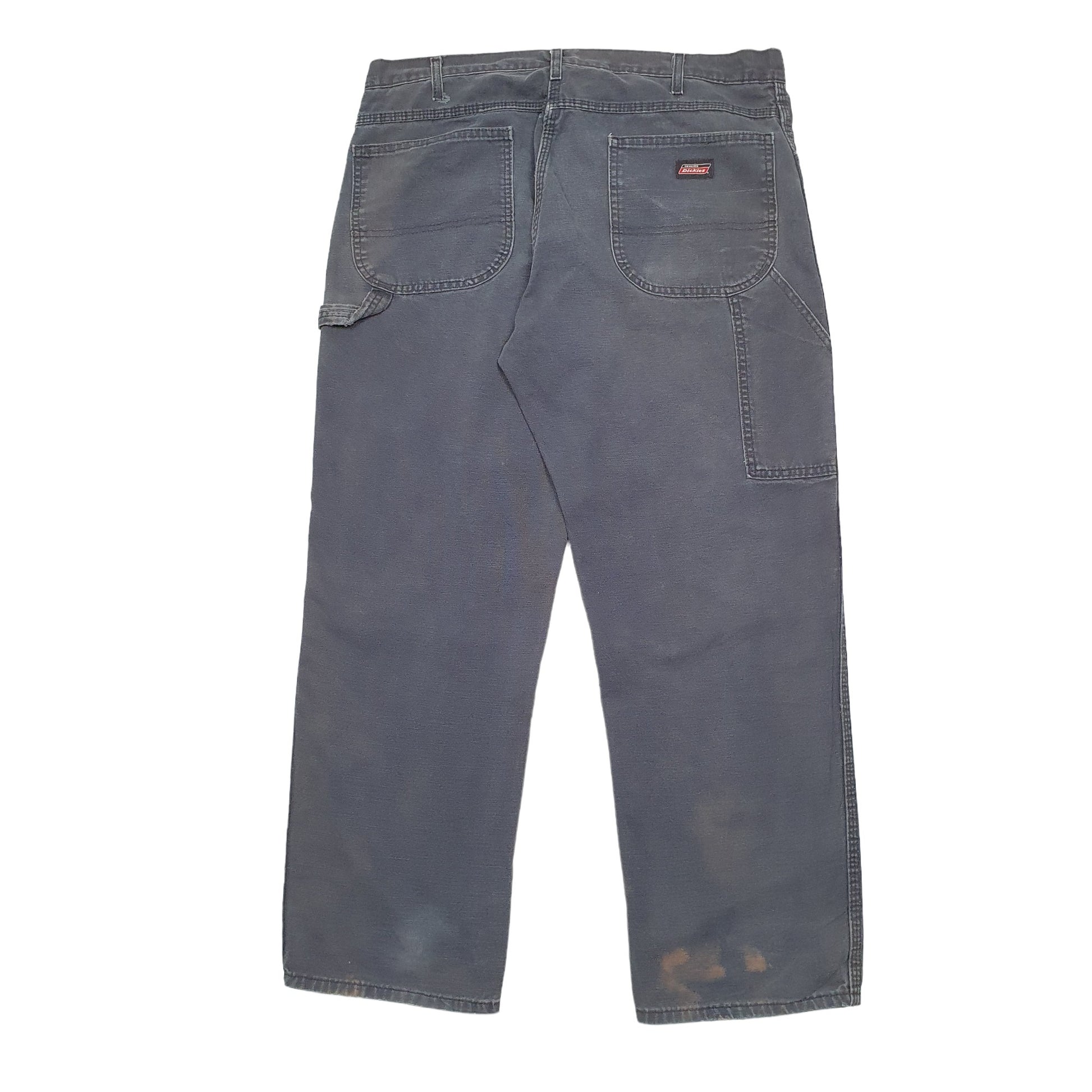 Mens Black Dickies  Carpenter Trousers