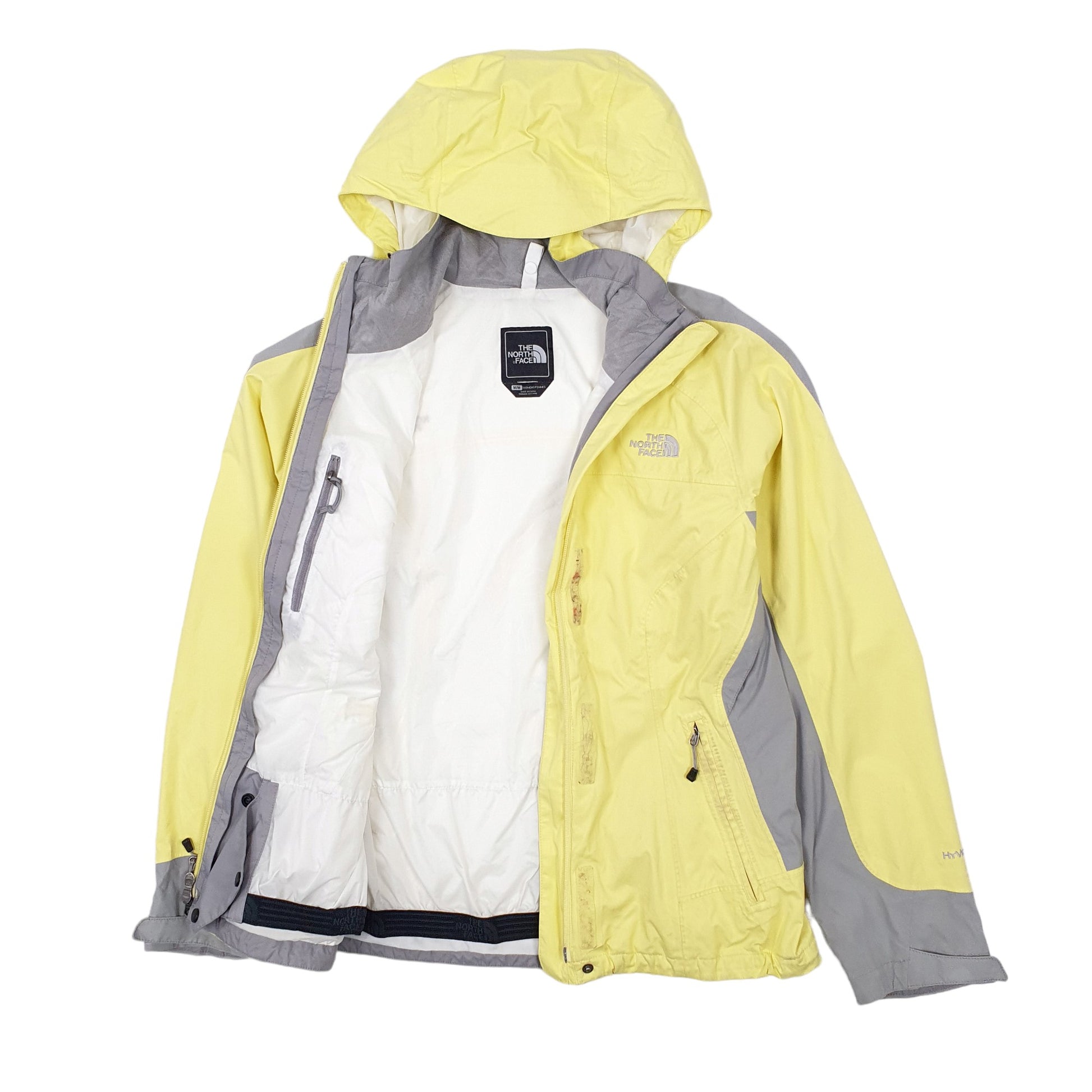 Womens Yellow The North Face Hyvent  Coat