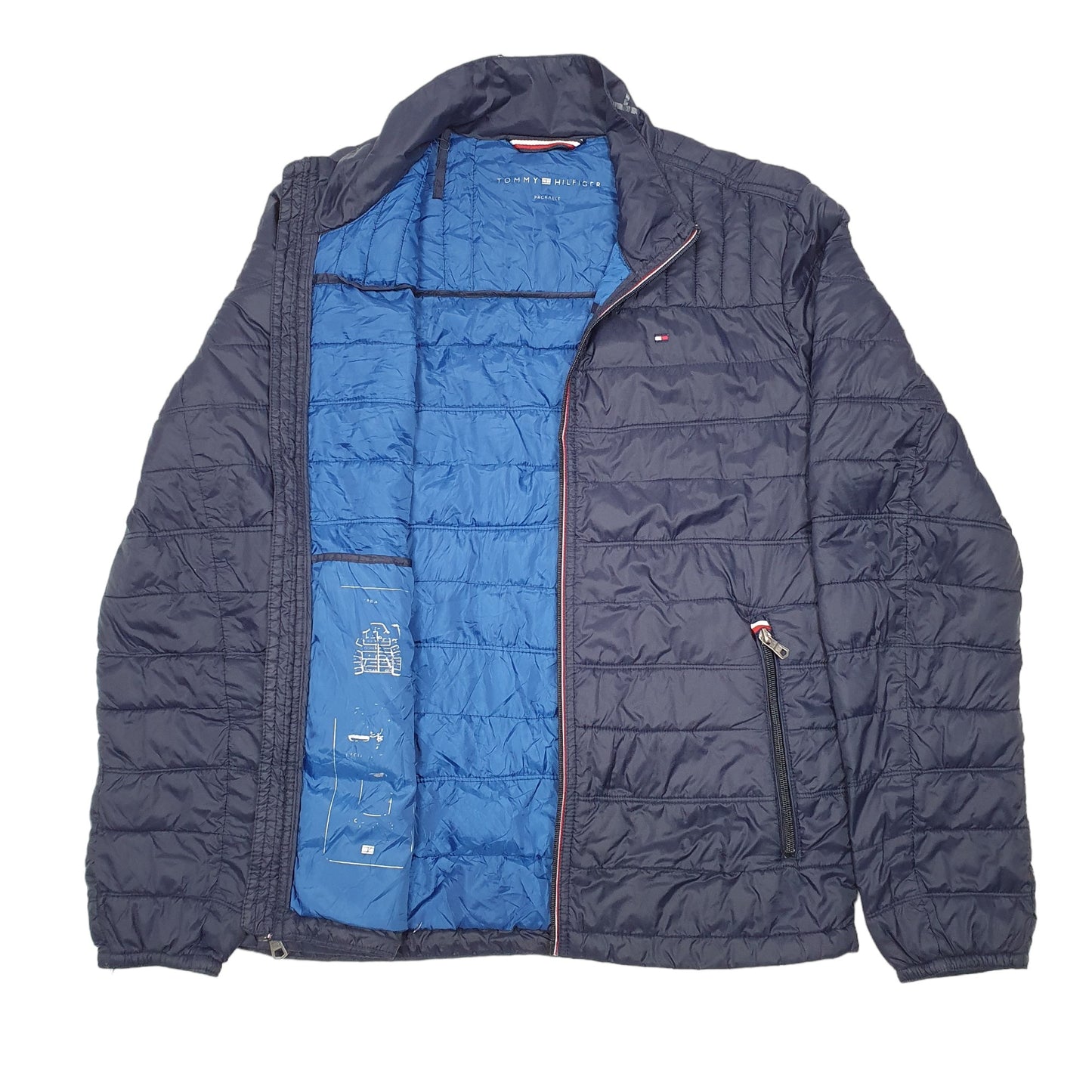 Mens Navy Tommy Hilfiger   Coat