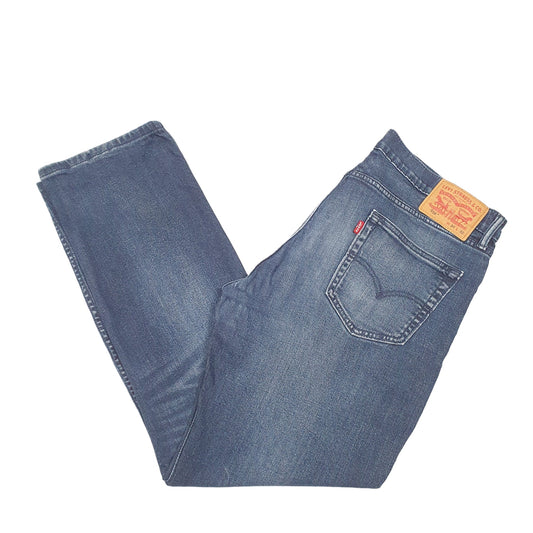 Mens Navy Levis Stretch 514 JeansW34 L30