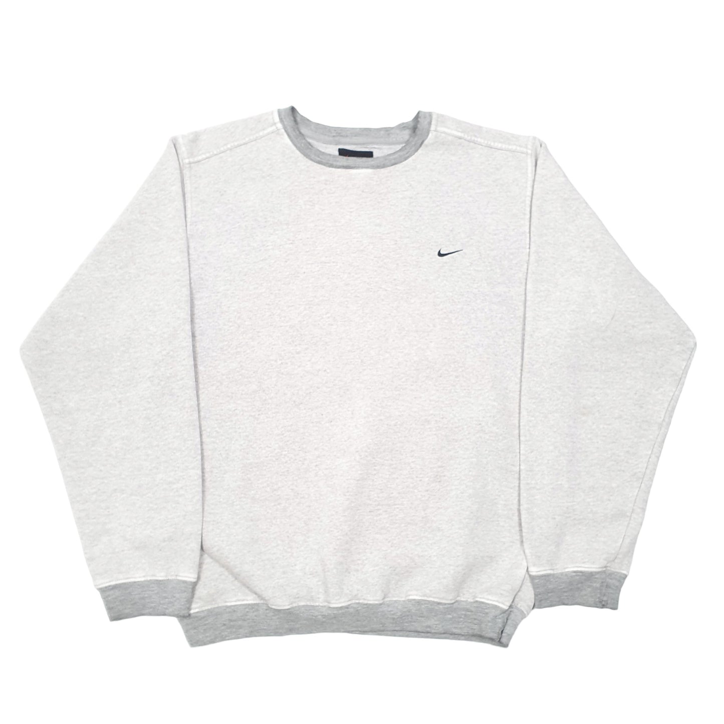Mens Grey Nike Vintage 90s Crewneck Jumper
