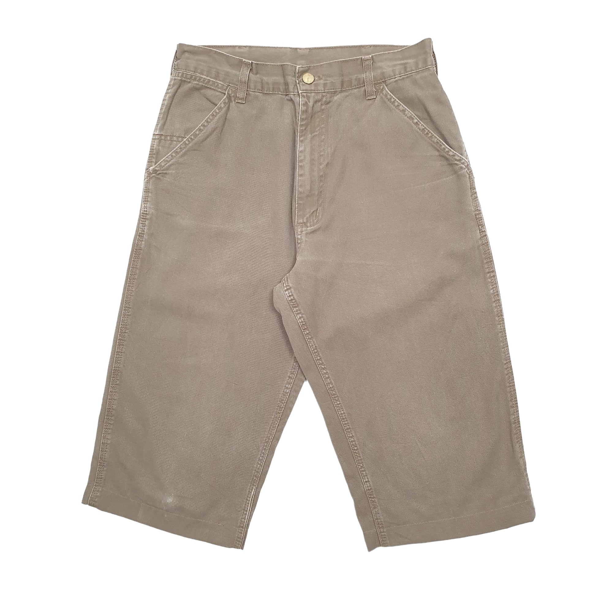 Mens Brown Carhartt  Denim Shorts
