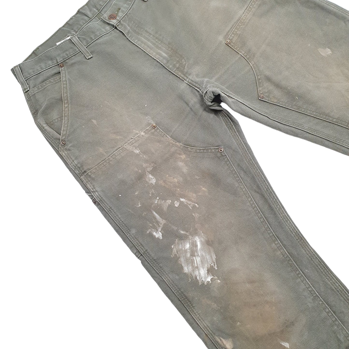 Mens Khaki Carhartt  Carpenter Trousers