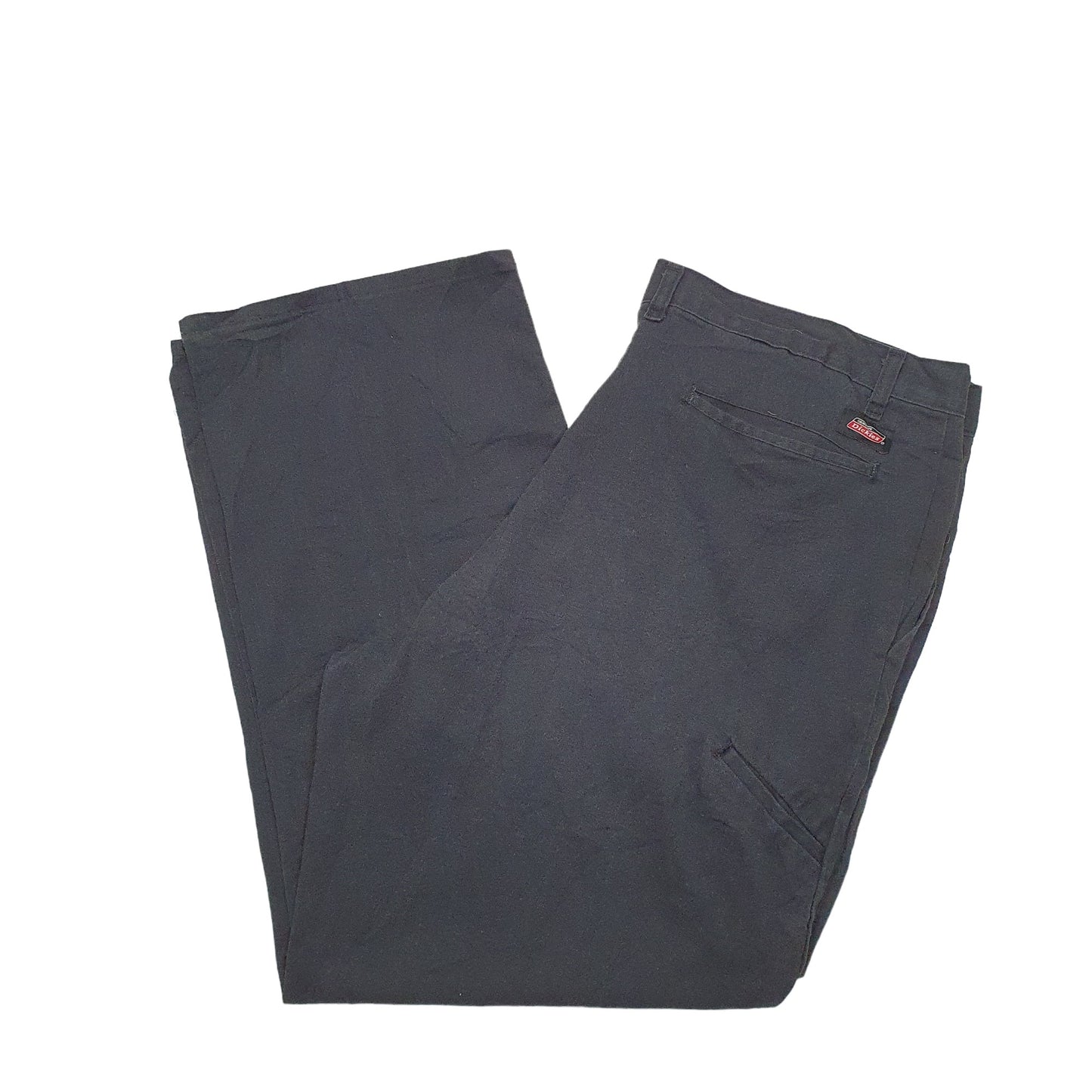 Mens Black Dickies  Chino Trousers