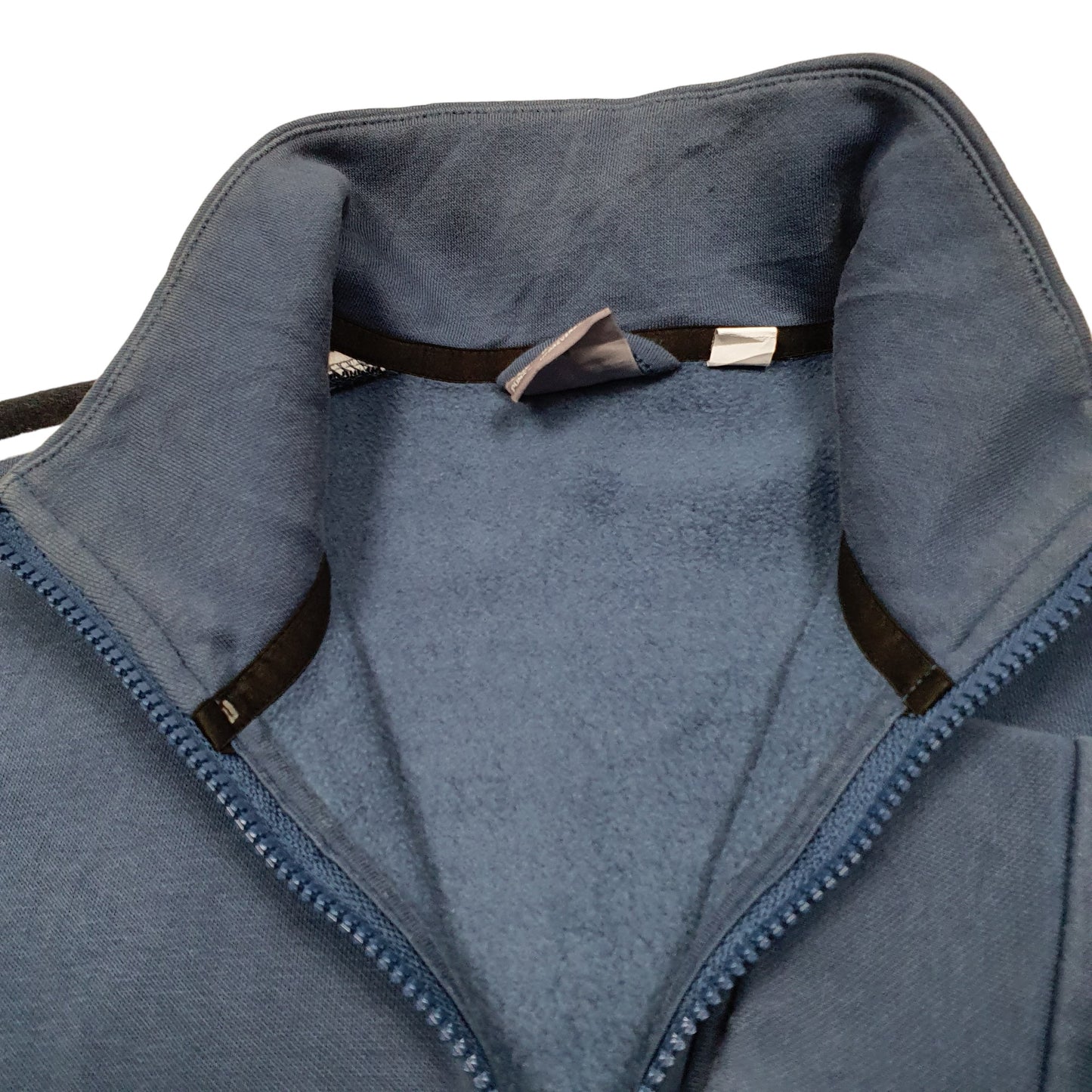 Mens Blue Puma Sweatshirt Track Top Full Zip Jumper