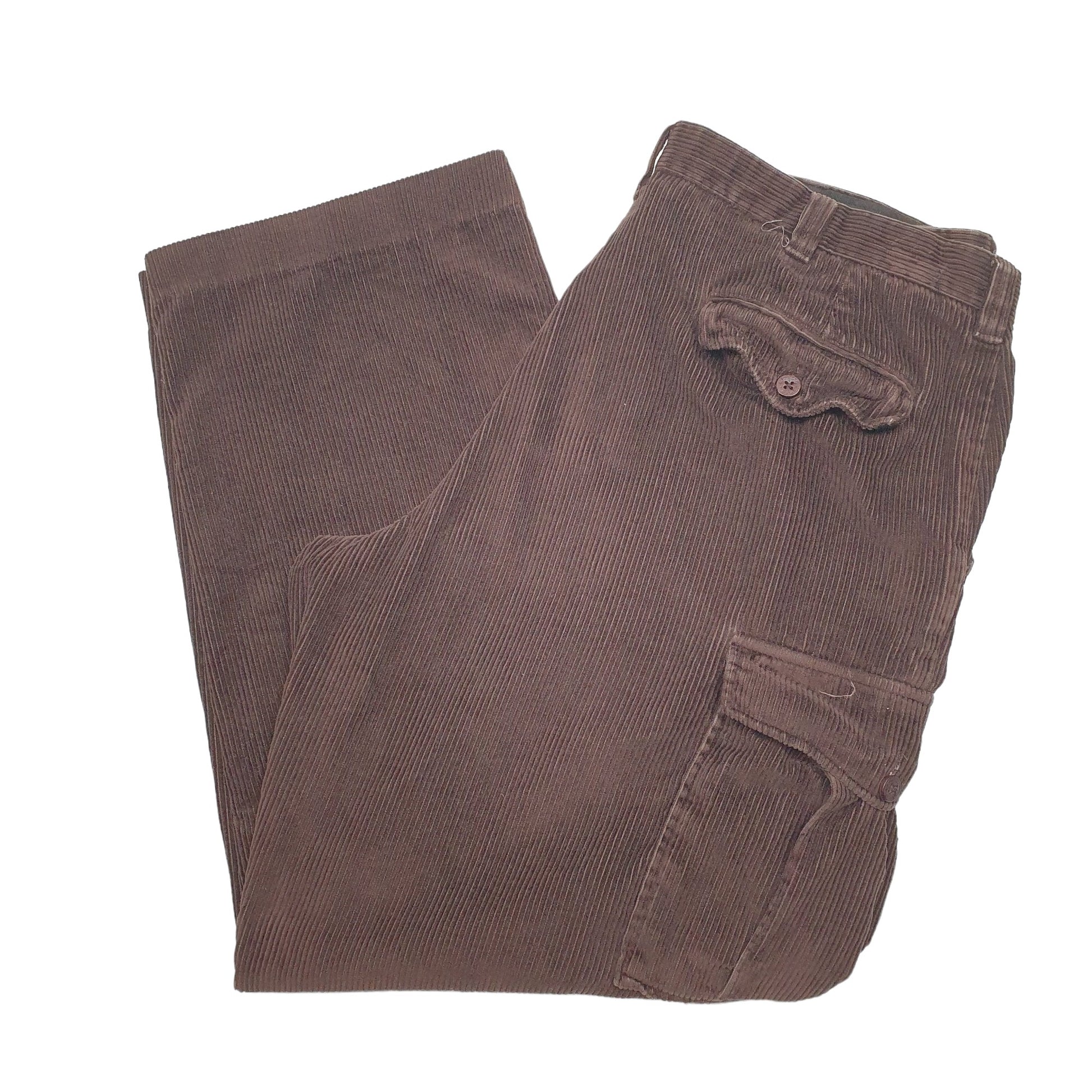 Mens Brown LL.Bean  Corduroy Trousers