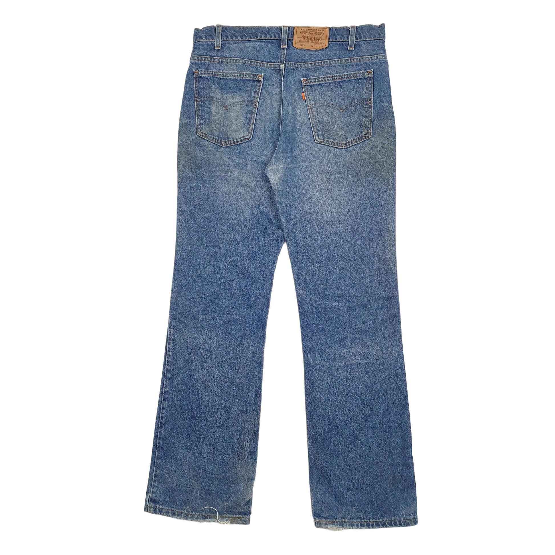 Mens Blue Levis  517 JeansW36 L32