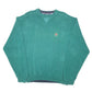 Mens Green Tommy Hilfiger Knit Crewneck Jumper