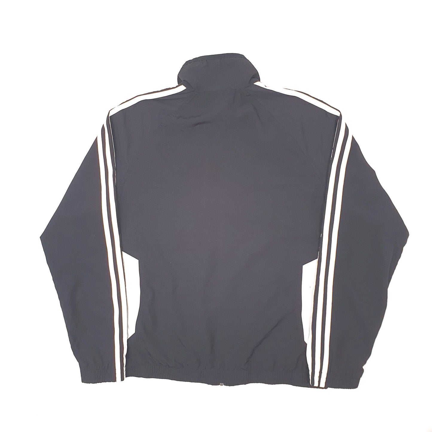 Womens Black Adidas Tracksuit Top Crewneck Coat