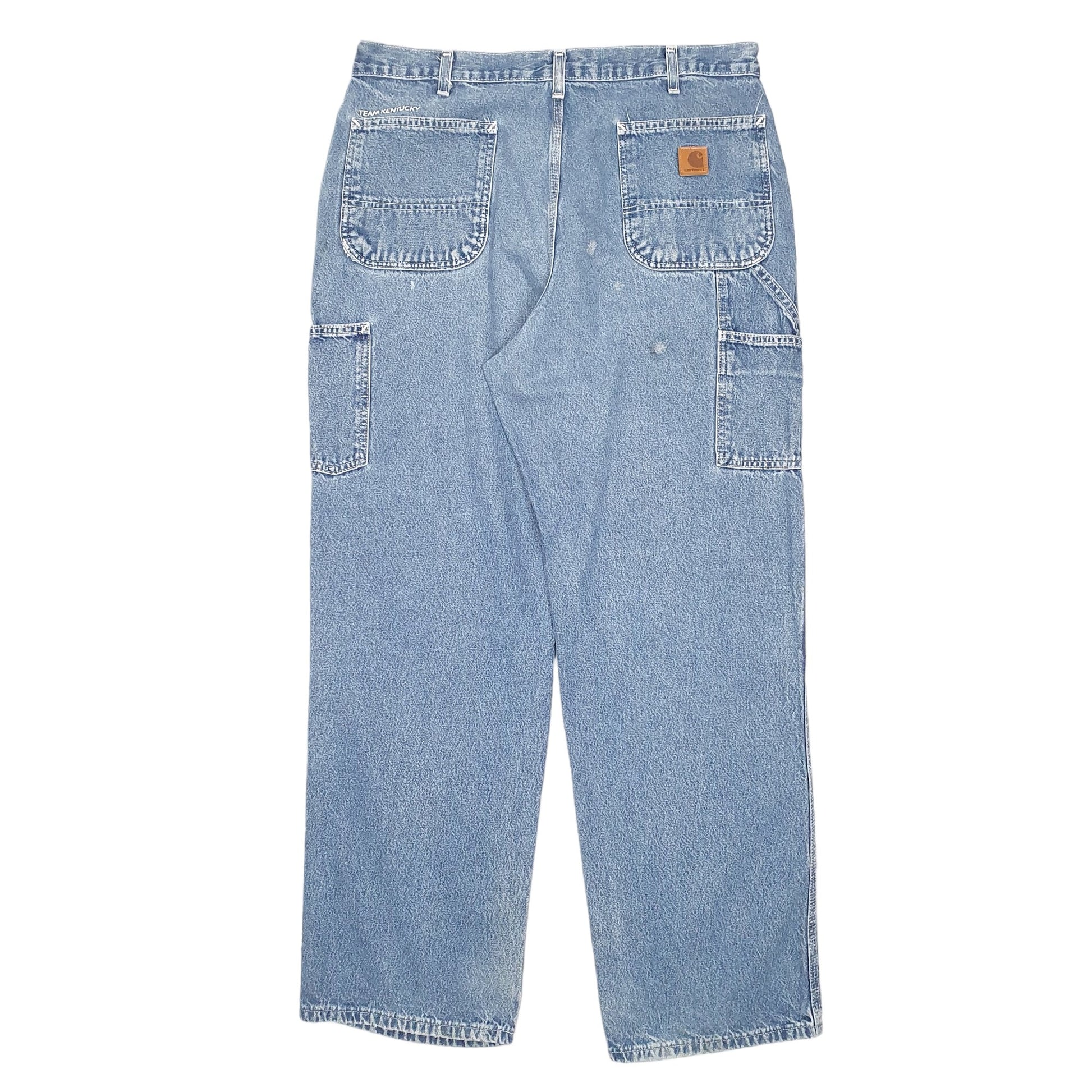 Mens Blue Carhartt  Carpenter JeansW36 L32