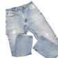 Mens Blue Levis Vintage 90s Made In USA 505 JeansW34 L32