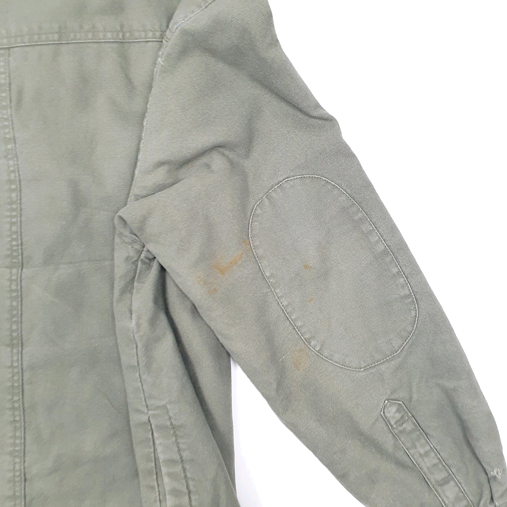 Mens Khaki Dickies Detroit Hoodie Dungaree Coat